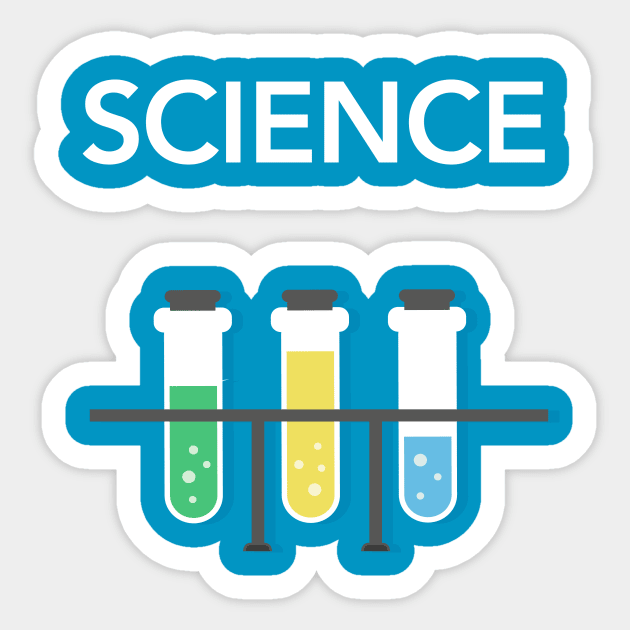 Science Chemistry Sticker by vladocar